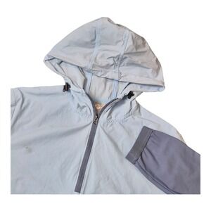 Moxie Cycling Co 1/2 Half Zip Pullover Windbreaker Jacket Hood Men's M